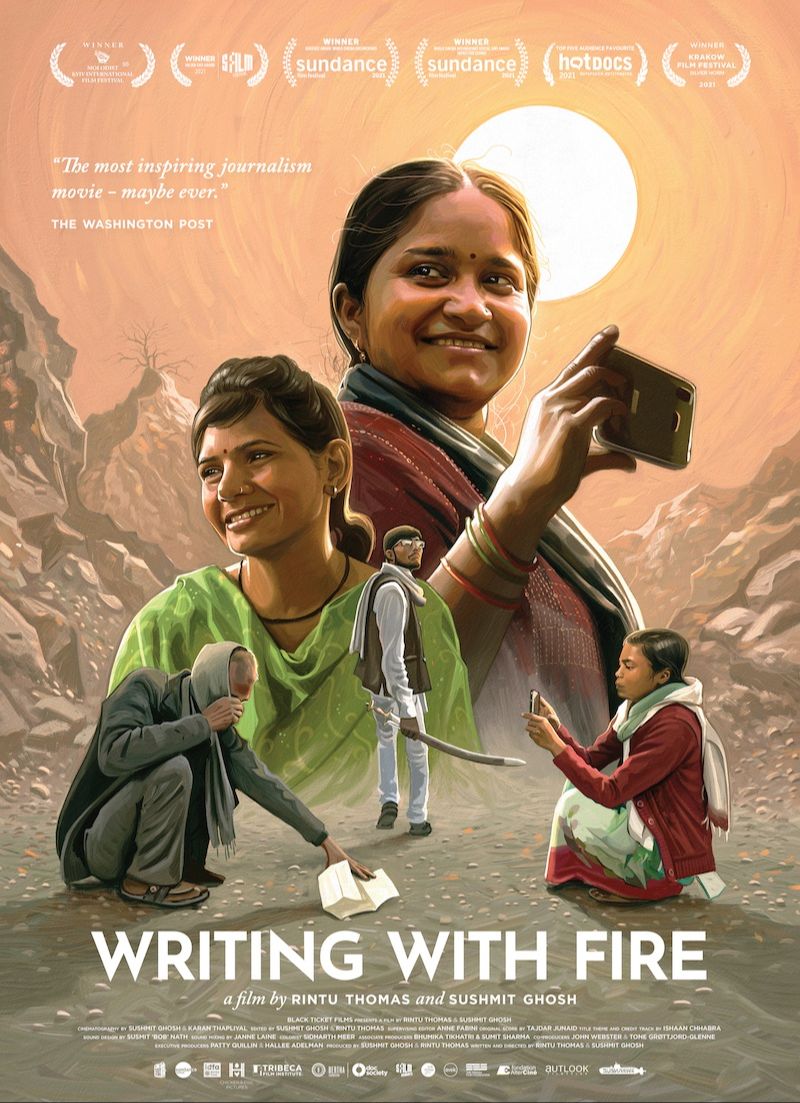 Writing with Fire documentary poster