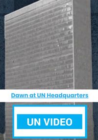 Dawn at UN Headquarters